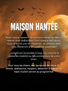 25 octobre Maison Hantée Halloween