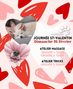 16 février - Journée spéciale St-Valentin