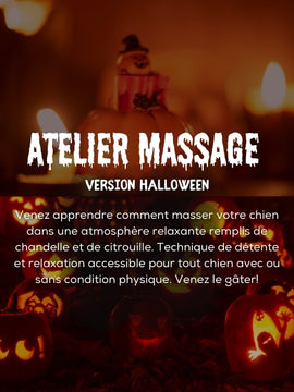 25 octobre 2025- Atelier de massage aux chandelles - Halloween